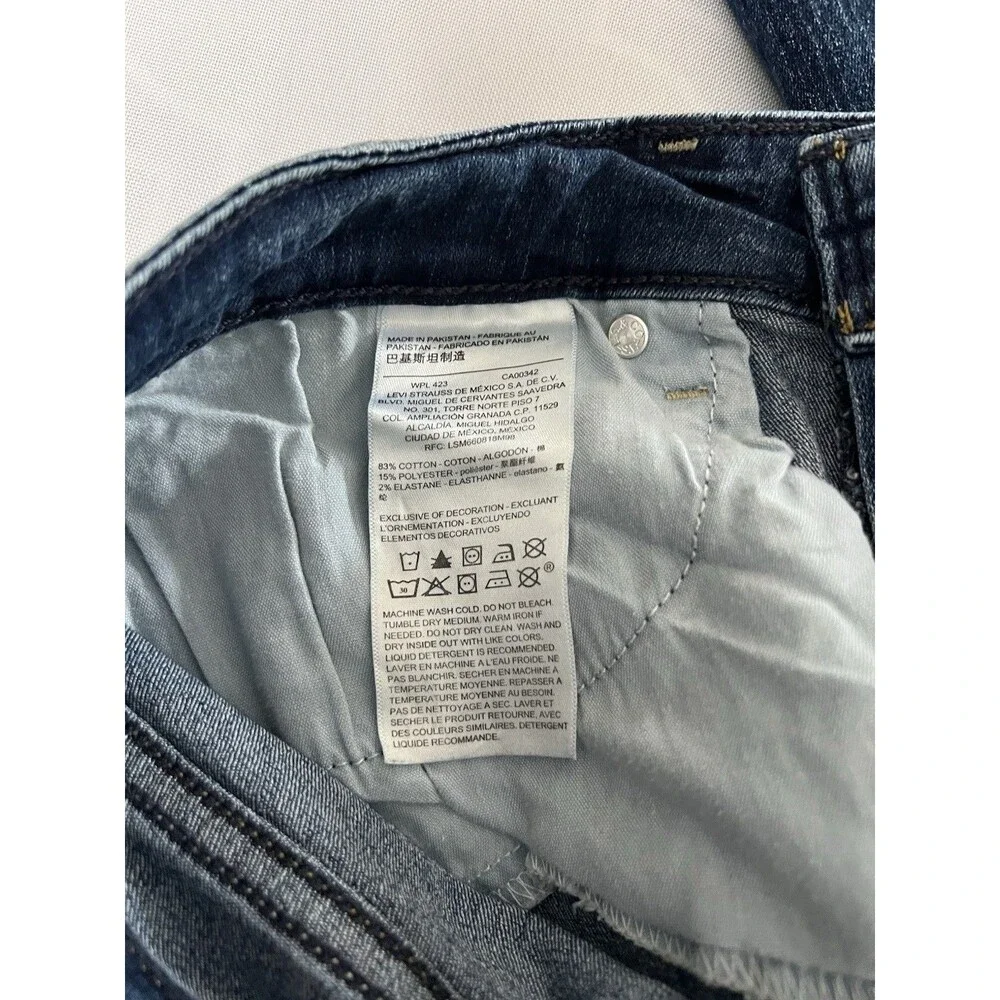 Levi Strauss Signature Modern Bootcut Jeans Denim Medium Wash Women’s 12 Long